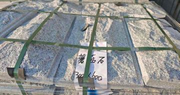 贵港芝麻白蘑菇石，自然面