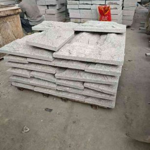 贵港芝麻白蘑菇石，自然面