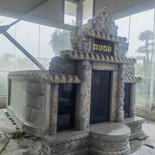 贵港套墓 墓碑 围坟石 异形定制